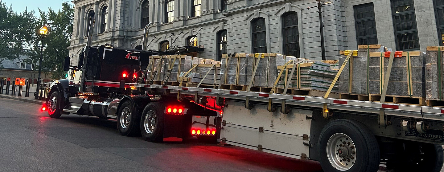 Transport de granite
